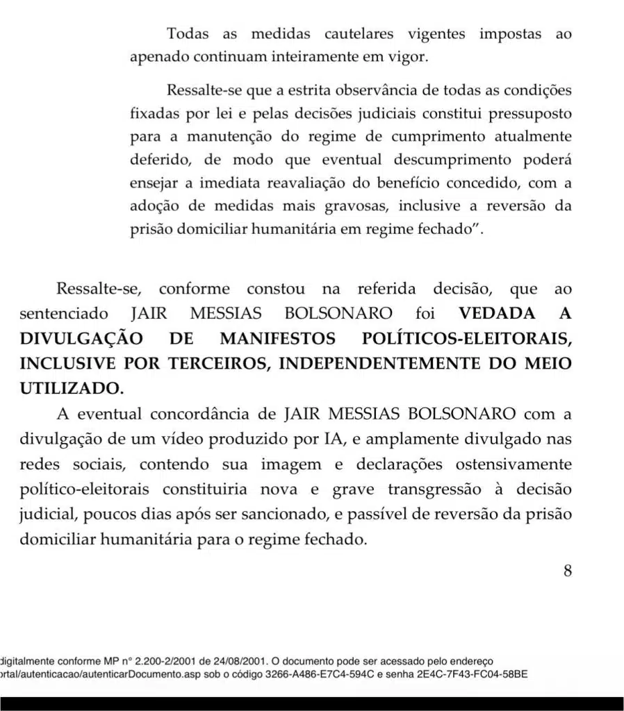 Moraes deixa Jair e Flávio Bolsonaro sem saída: ou pai volta para cadeia ou filho fica inelegível