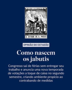 Como nascem os jabutis