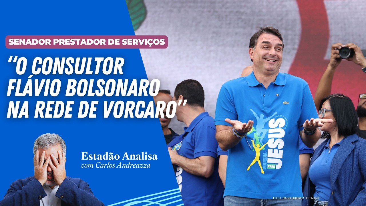 ‘Senador prestador de serviços: o consultor Flávio Bolsonaro na rede de Vorcaro’ (VIDEO)