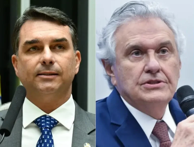 Caiado entra na cobrança e pergunta a Flávio onde está o dinheiro de Vorcaro