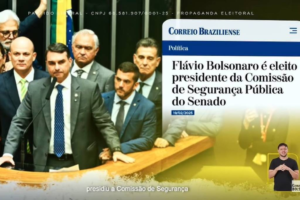 Flávio Bolsonaro usa Comissão de Segurança como vitrine eleitoral, mas faltou a 72% das sessões