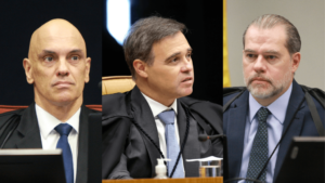 André Mendonça fritou Alexandre de Moraes, mas até agora poupou Toffoli no Master