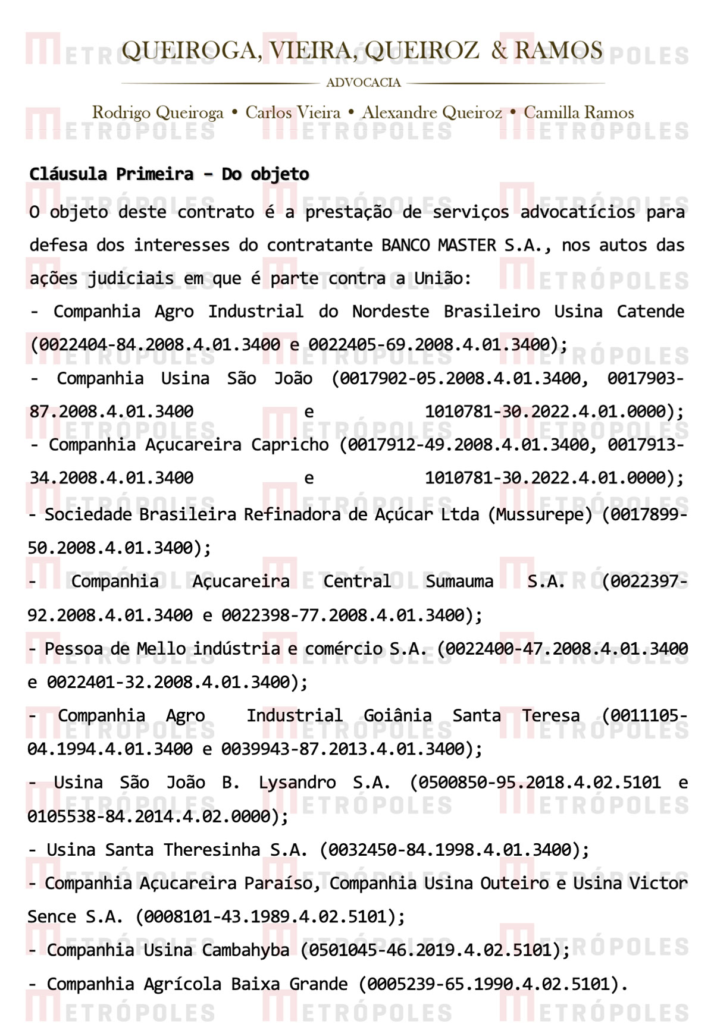 R$ 427 milhões: o contrato da “Turma do KN” para destravar precatórios de Vorcaro