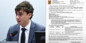Nikolas divulgou laudo falso feito com IA para tentar se “inocentar”