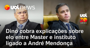 Dino pede explicações sobre elo entre Master e instituto ligado a Mendonça